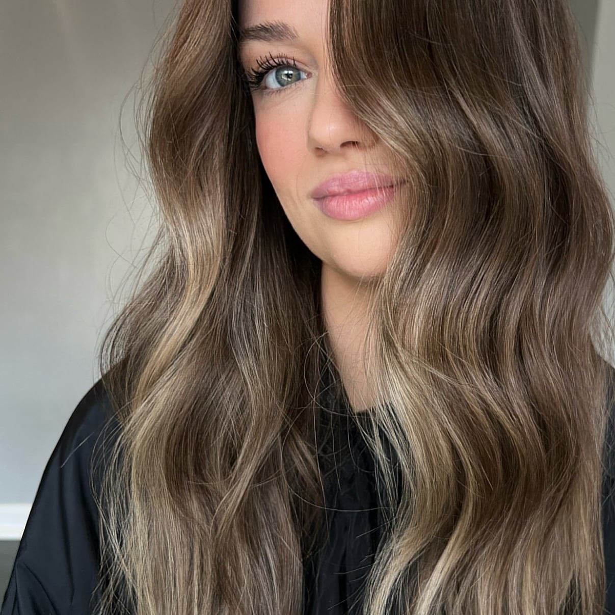 33. Soft Chestnut and Ash Highlights