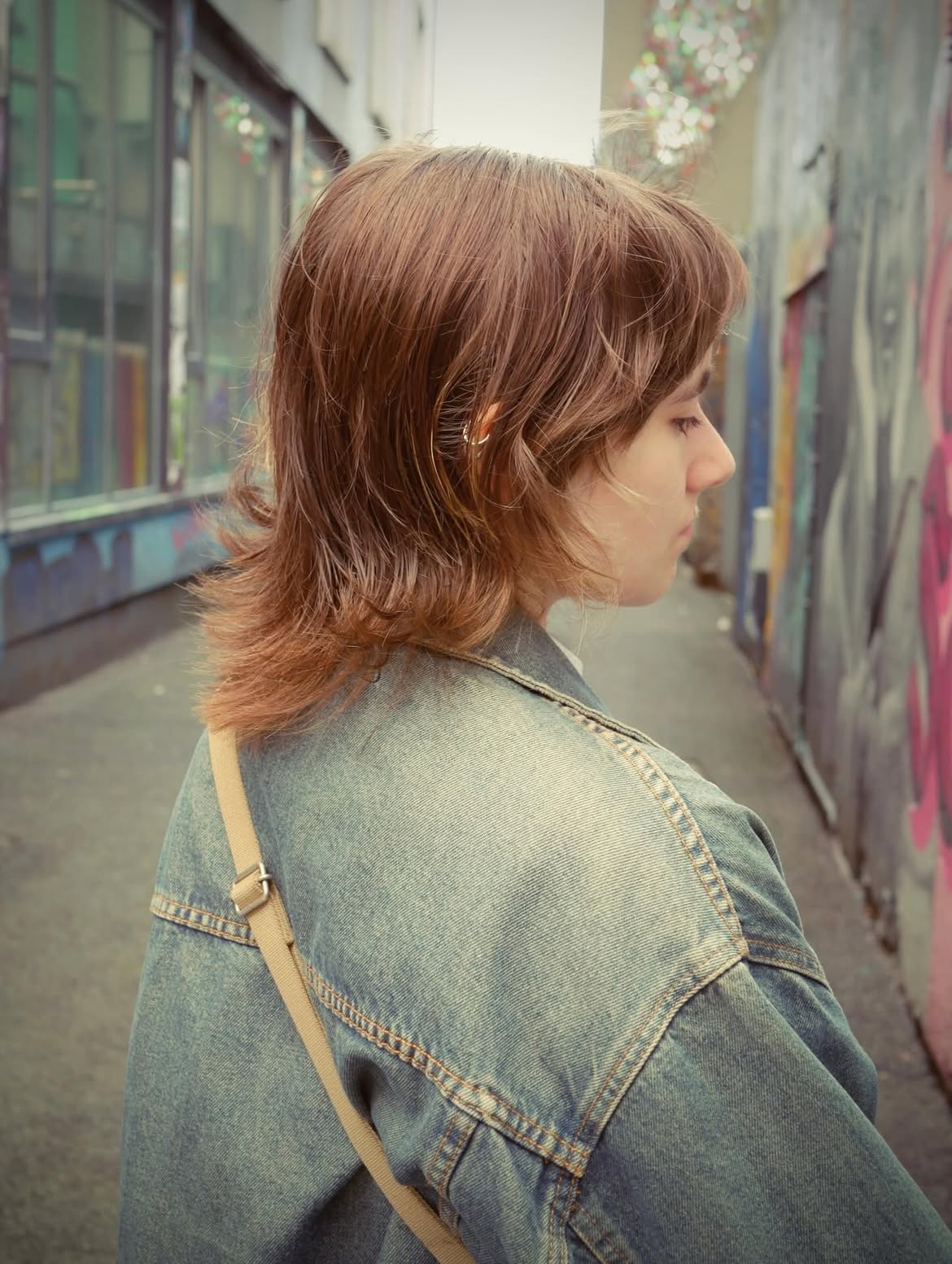 17. Soft Copper Shag Pixie Mullet