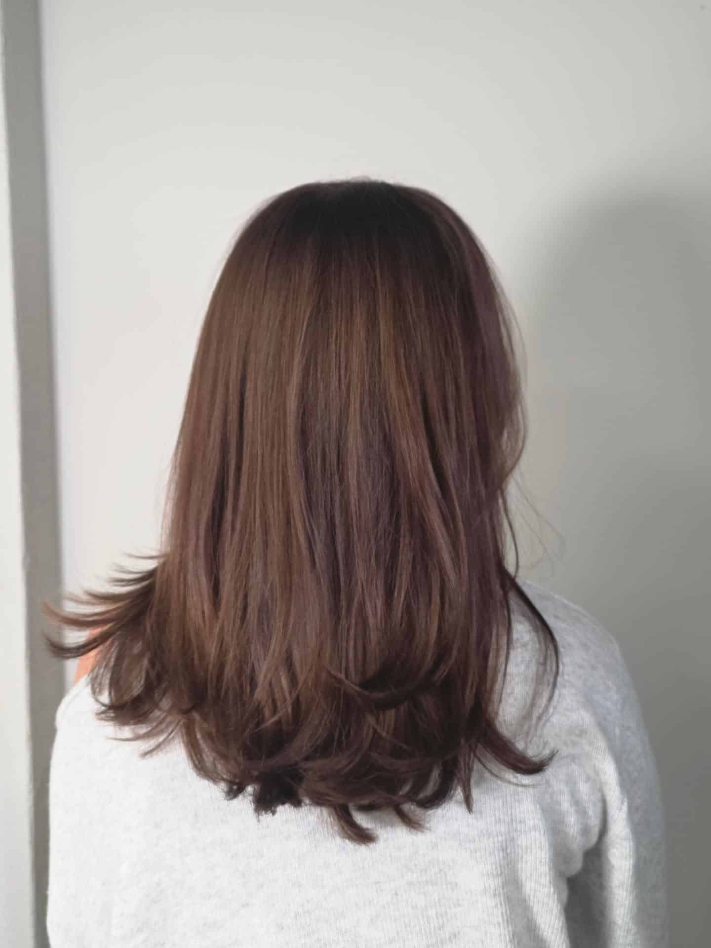 28. Soft Layered Chestnut Waves