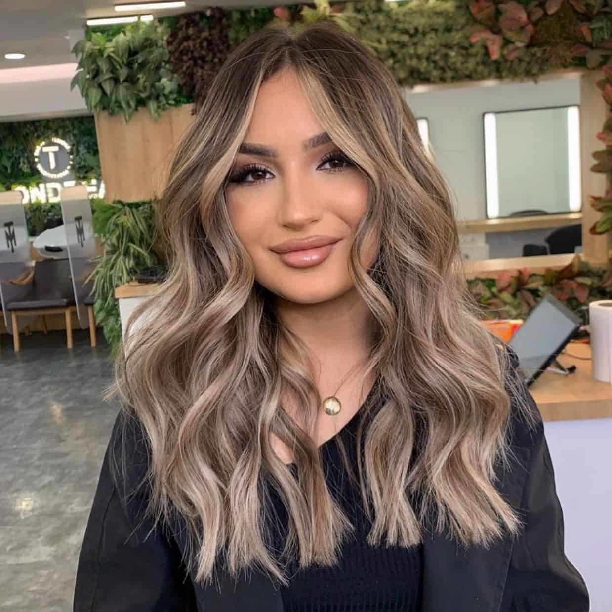 17. Soft Mocha and Champagne Waves