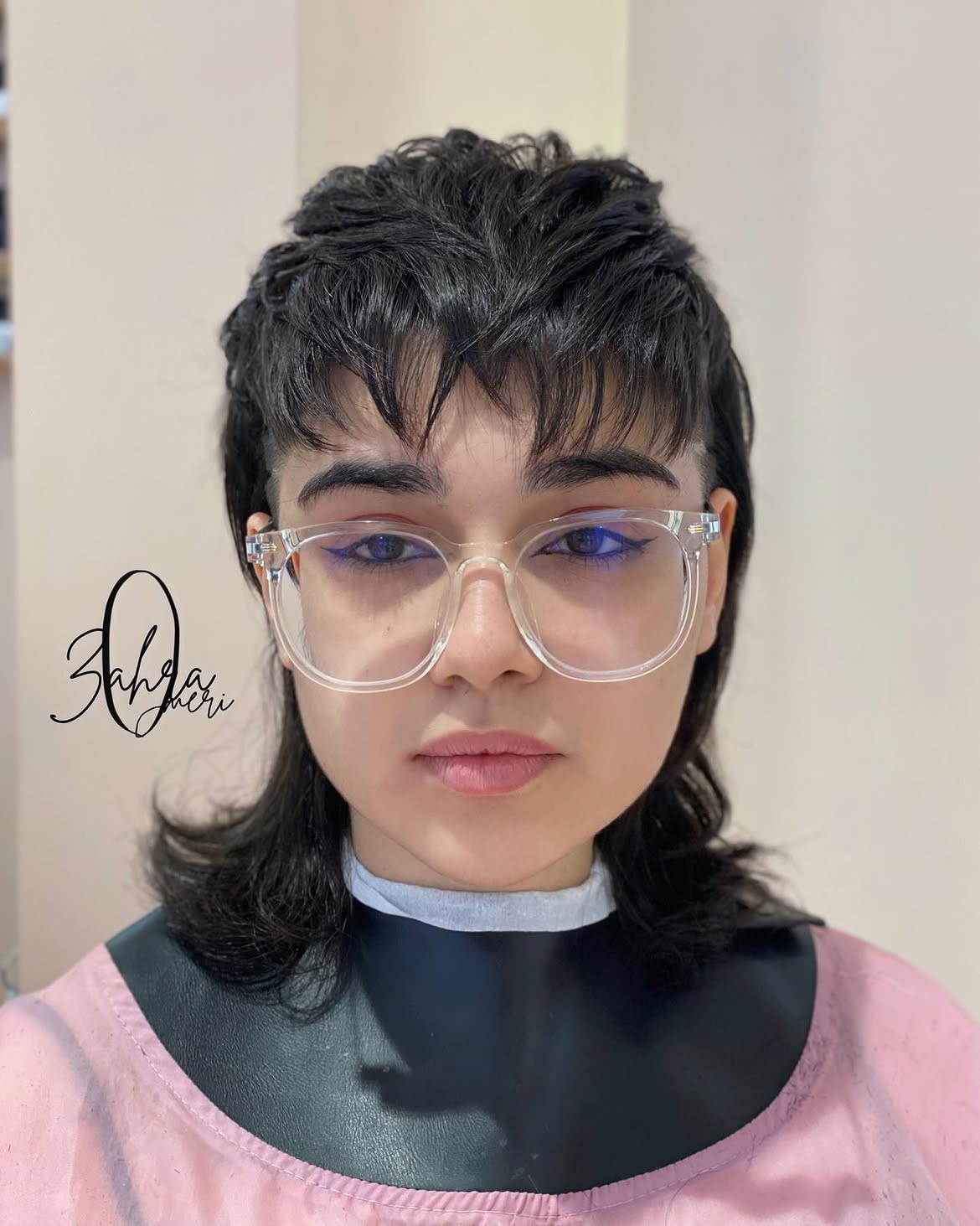 9. Soft Shag Mullet with Wispy Bangs