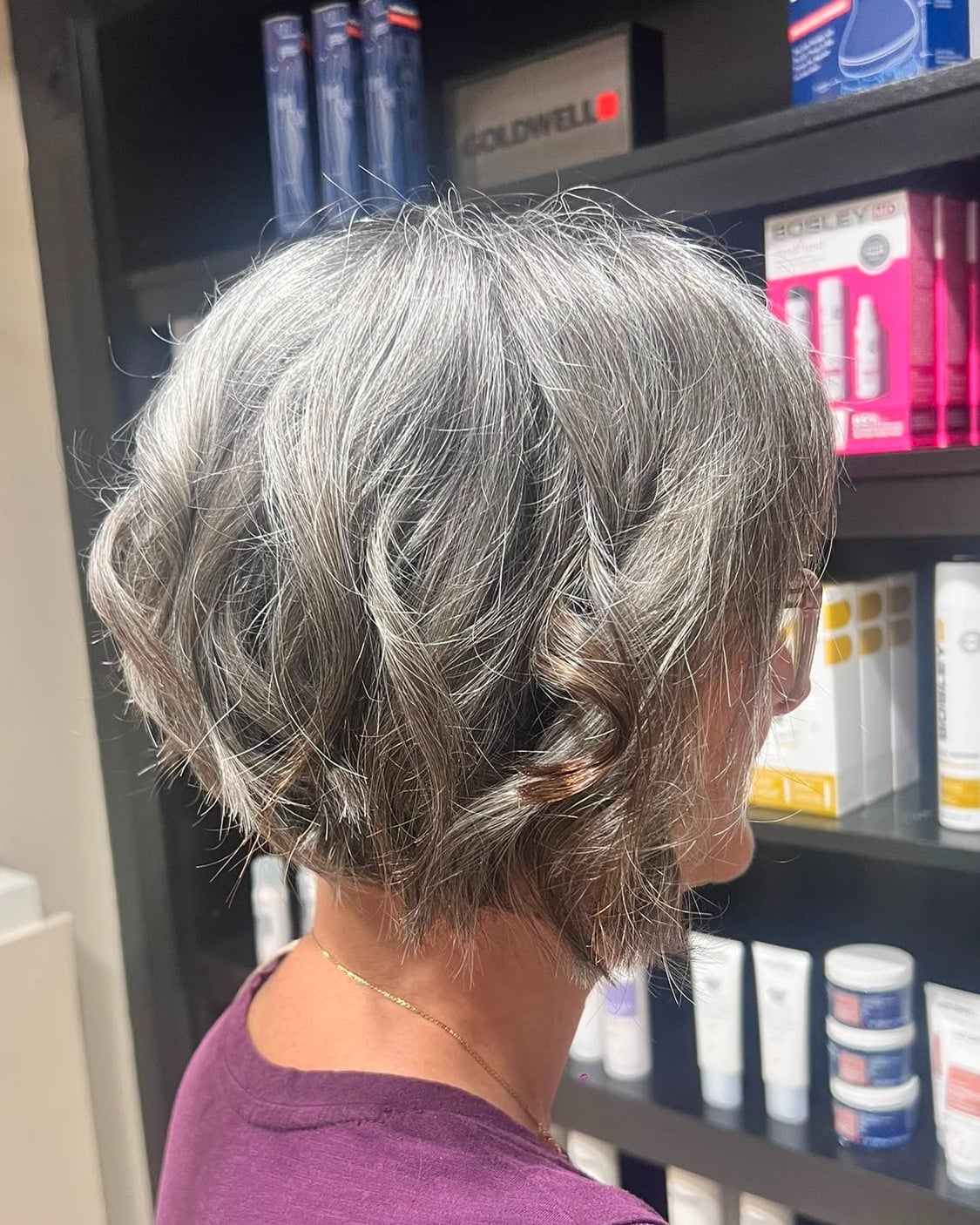32. Stacked Silver Bob