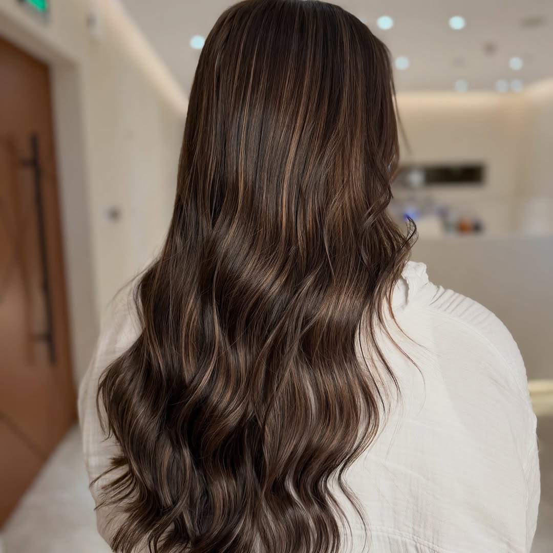 12. Subtle Chestnut Waves