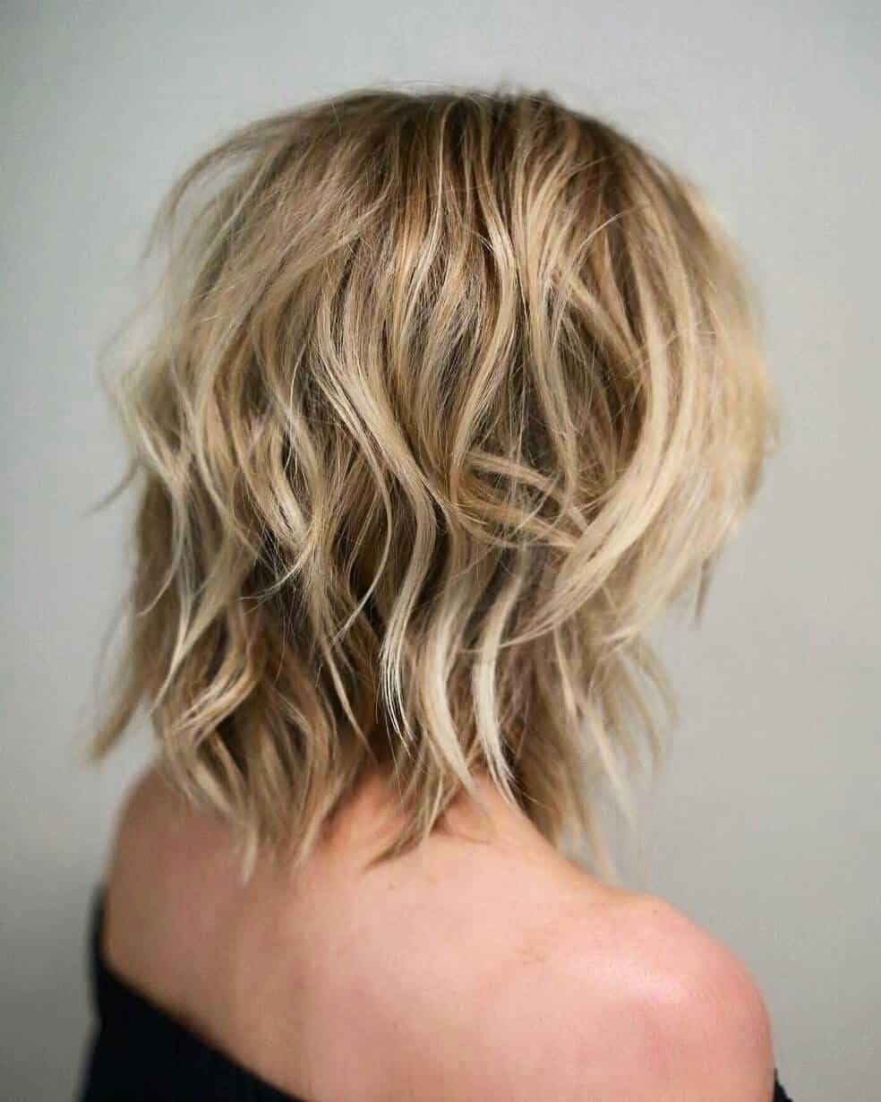 15. Sun-Kissed Shaggy Waves