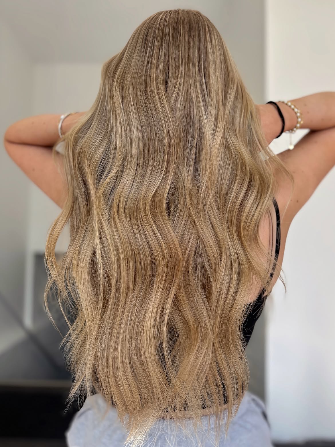 3. Sunlit Butter Blonde Waves
