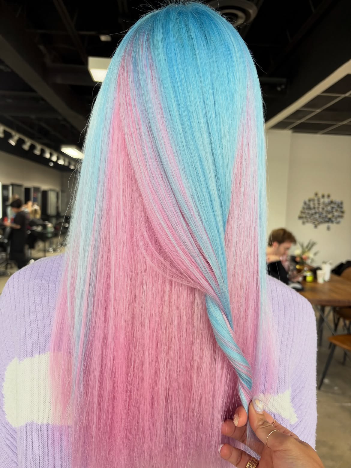18. Sweet Cotton Candy Swirls
