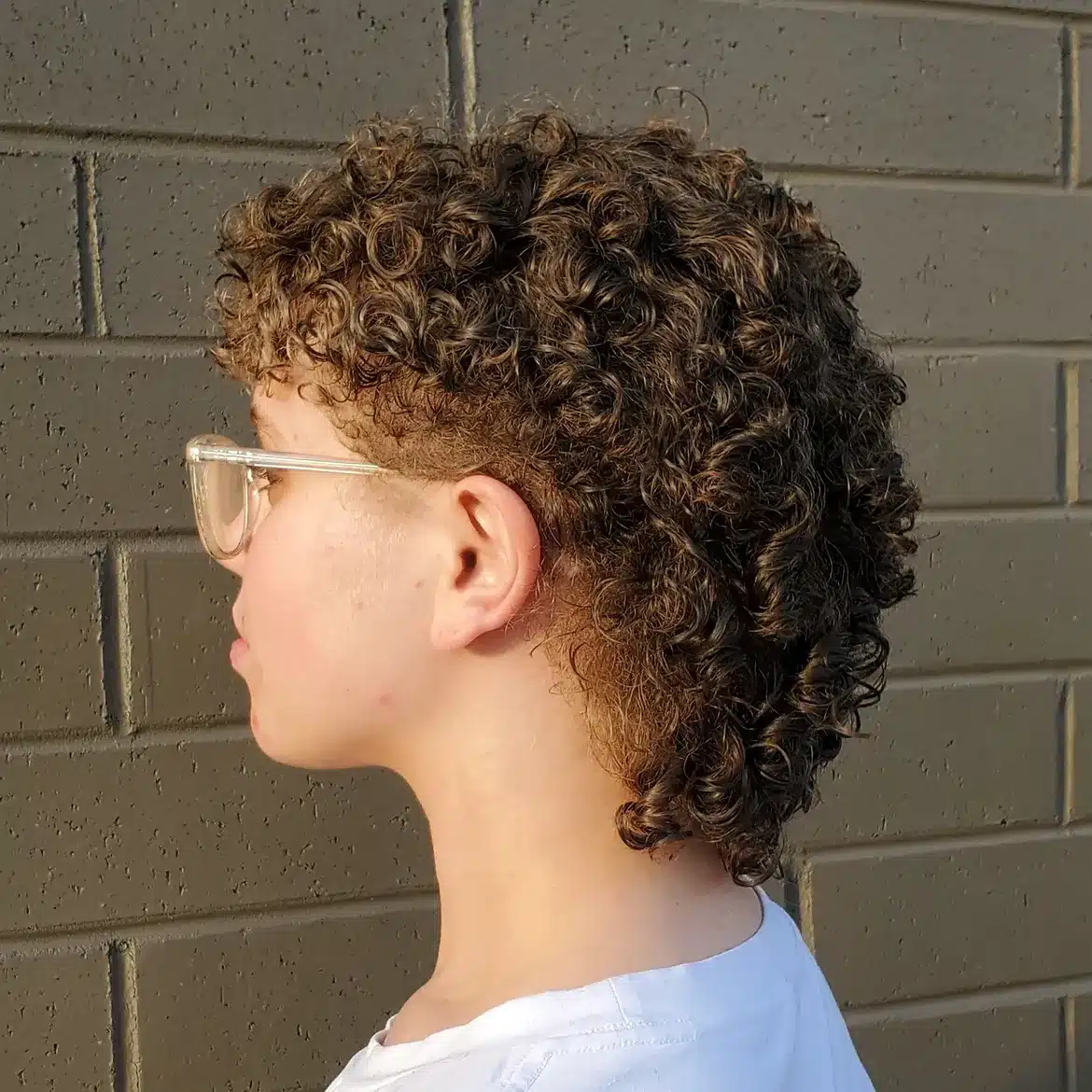 4. Tight Ringlet Fade