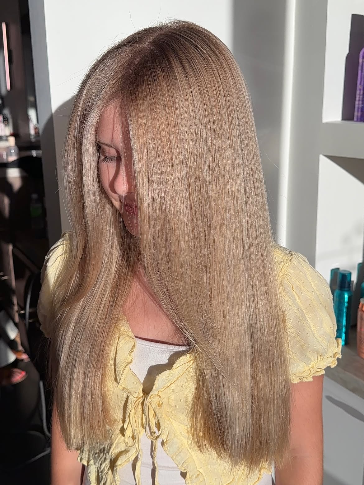 28. Vanilla Bean Sleek Blowout