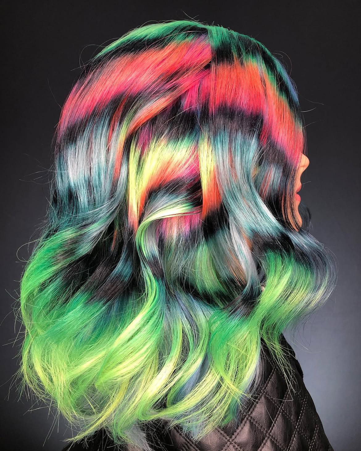 13. Vibrant Striped Dream