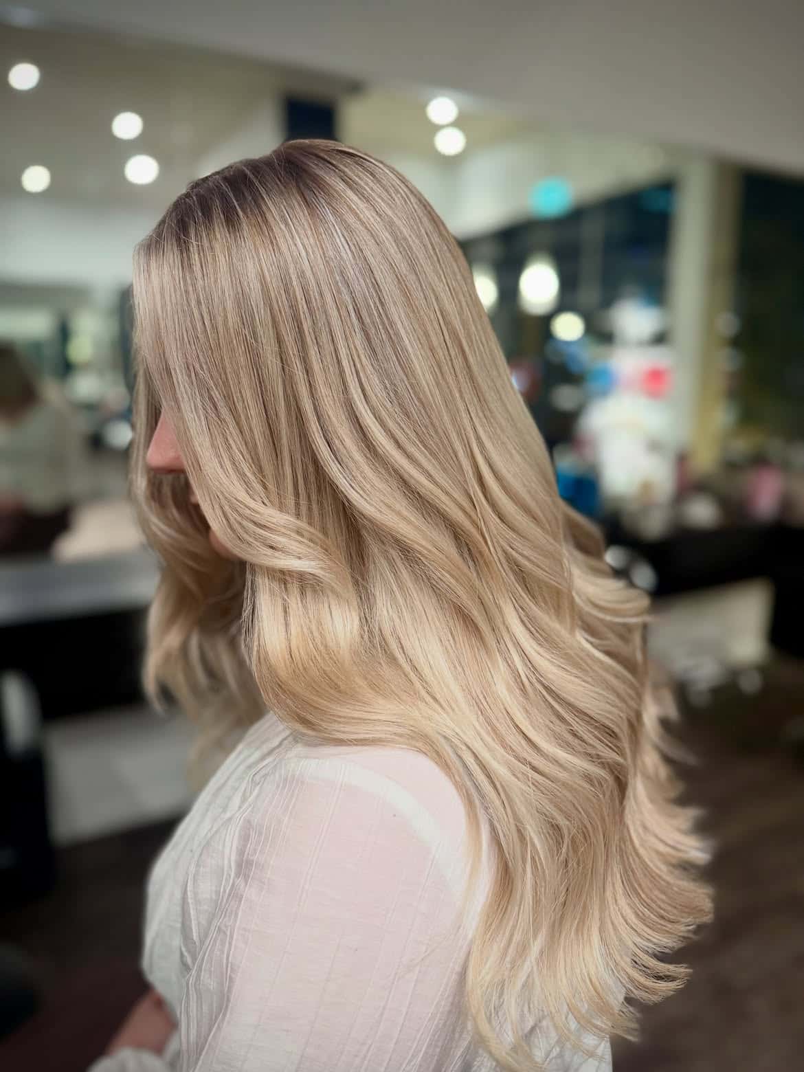9. Warm Honey and Cream Waves