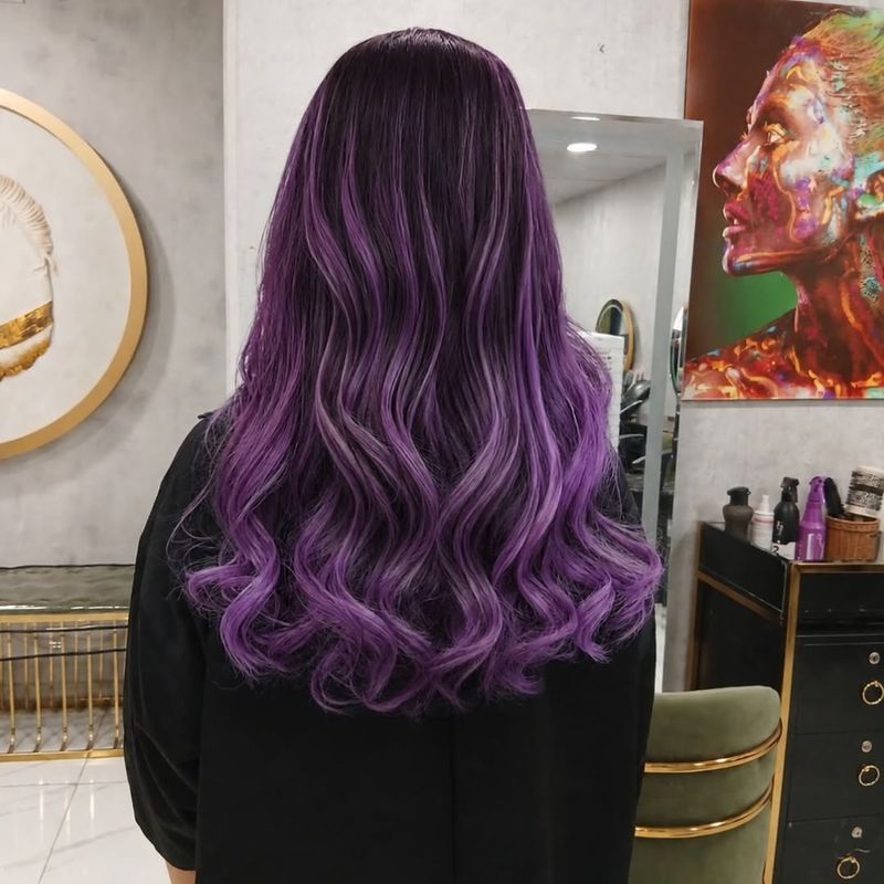 14. Amethyst Wave Balayage