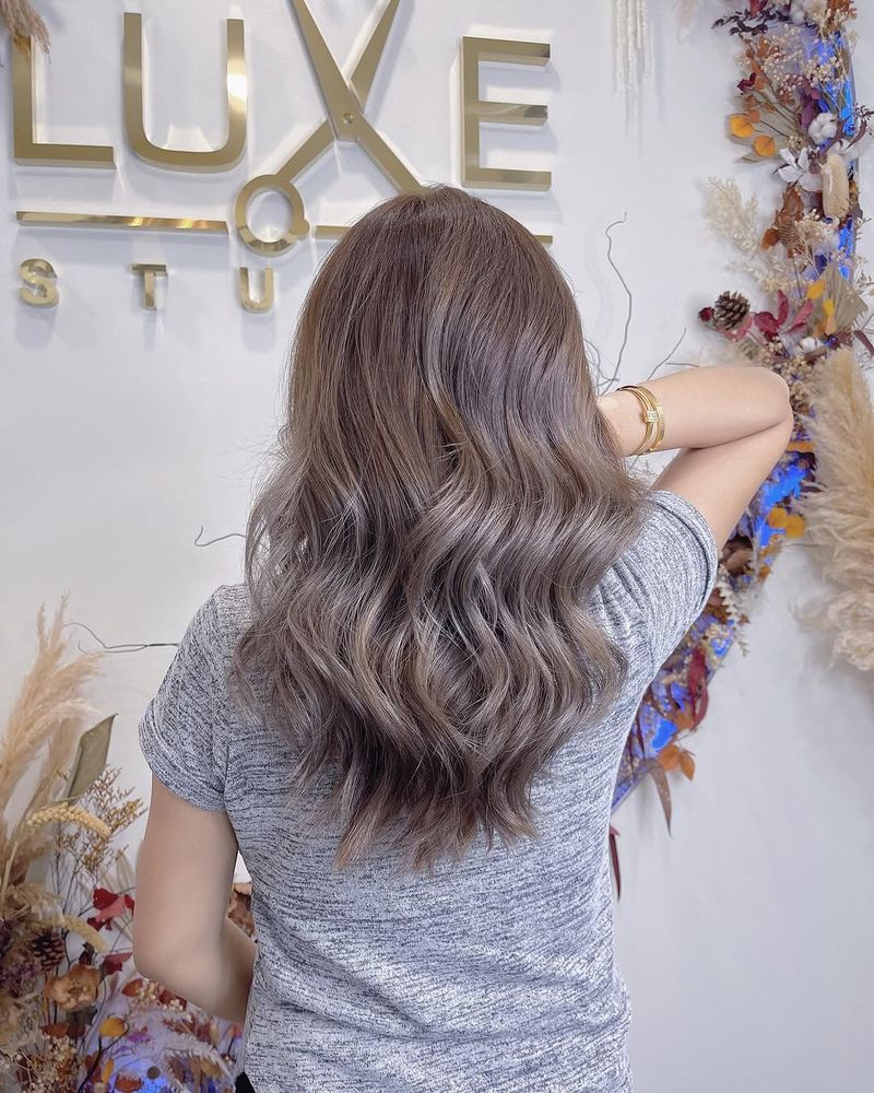 7. Ash Brown U-Cut with Soft Waves