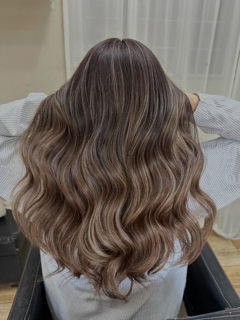 38. Ash Brown and Toffee Balayage