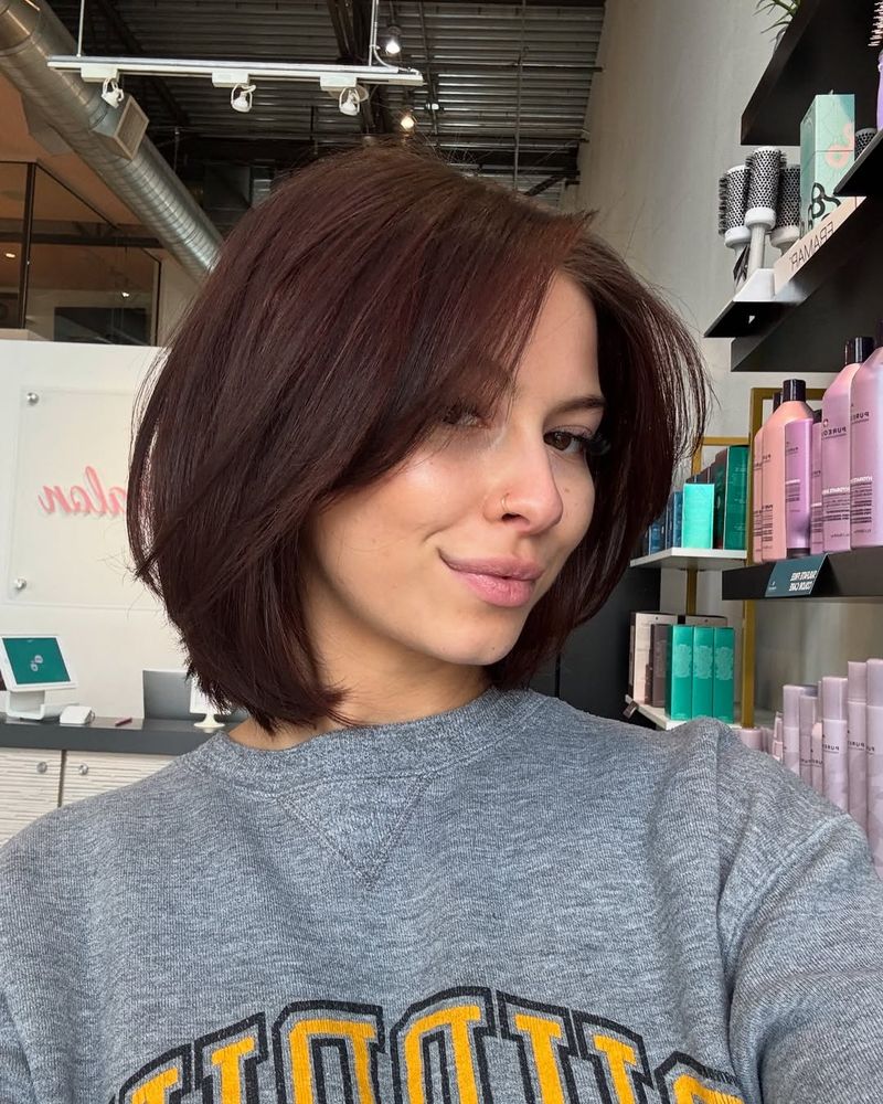 32. Blowout Layered Bob