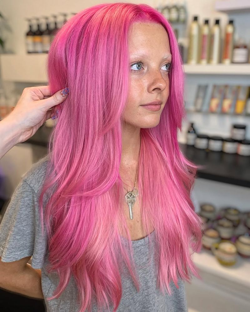 37. Bubblegum Layered Waves