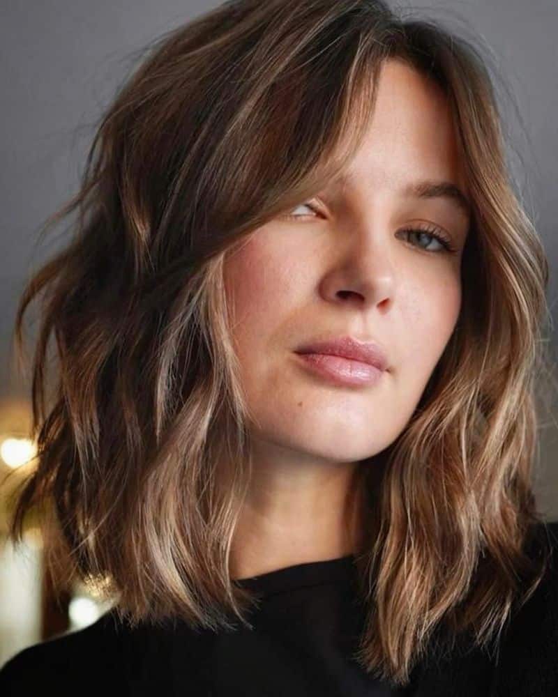 47 Wavy Lob Haircuts That Are Totally Worth the Chop