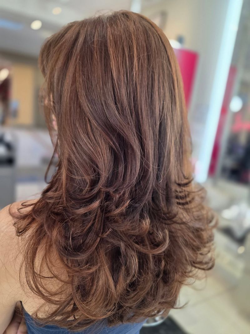 2. Chestnut Cascade Feathers