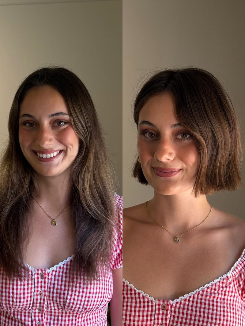 18. Chestnut Chin-Length Chop