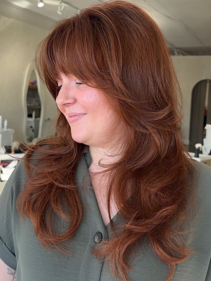 48. Cinnamon Layers with Soft Bangs
