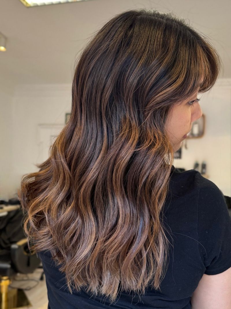 29. Cinnamon Ribbon Balayage