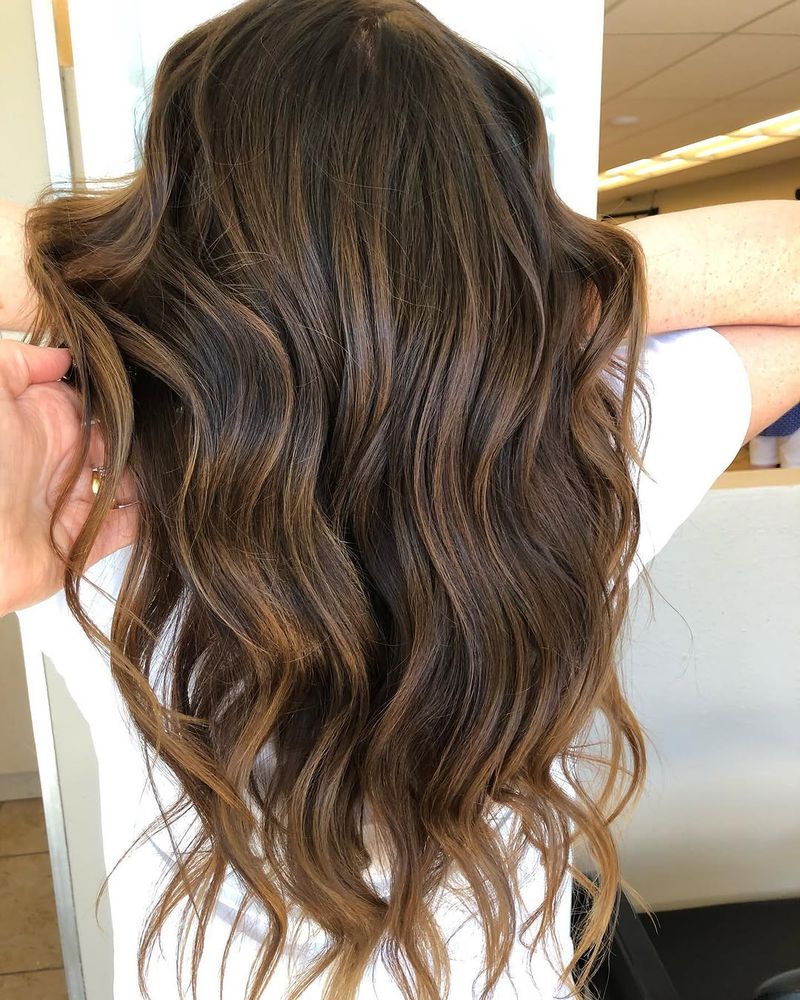 31. Cinnamon Ribbon Balayage