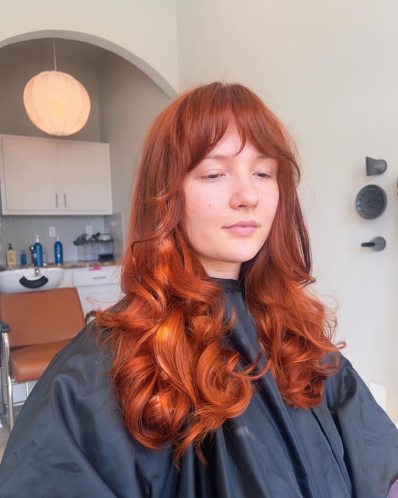 18. Copper Blowout with Soft Fringe