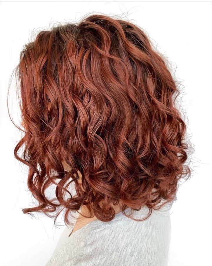 11. Copper Curls Lob