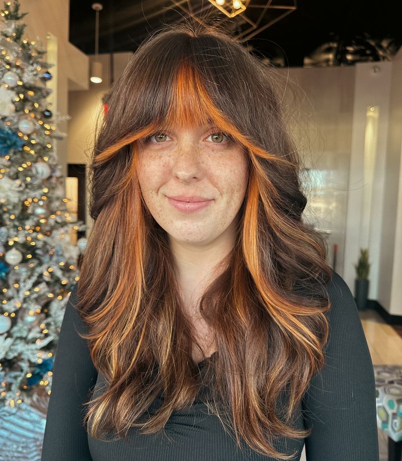 22. Copper Money Piece Bangs