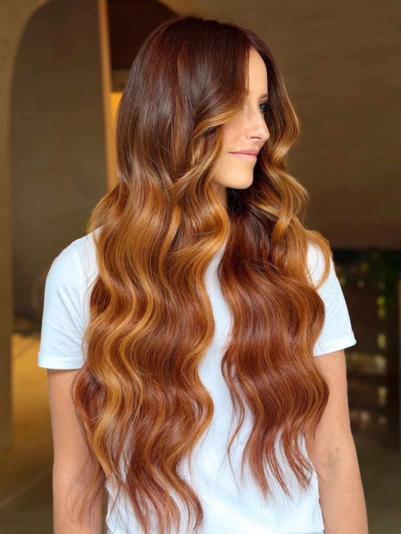 6. Copper Sunset Waves