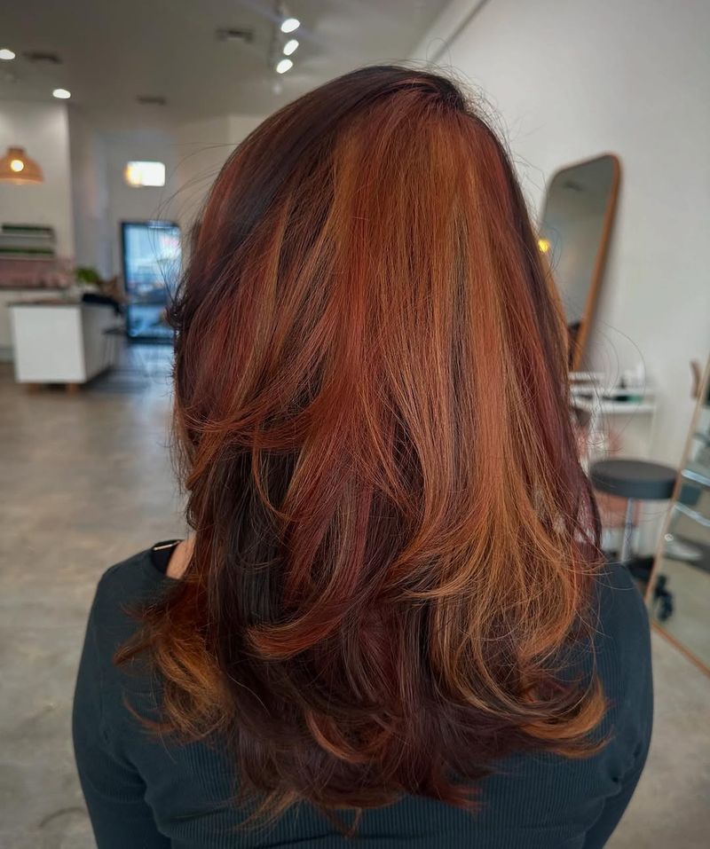 19. Copper and Chestnut Layered Fallout