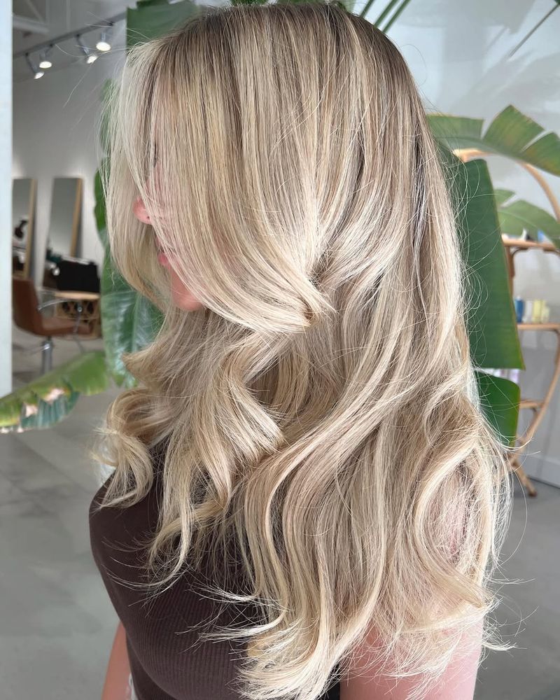 13. Creamy Layered Blowout