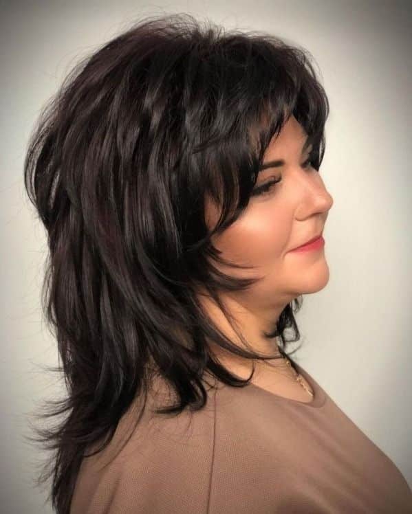 2. Dark Chocolate Feathered Shag