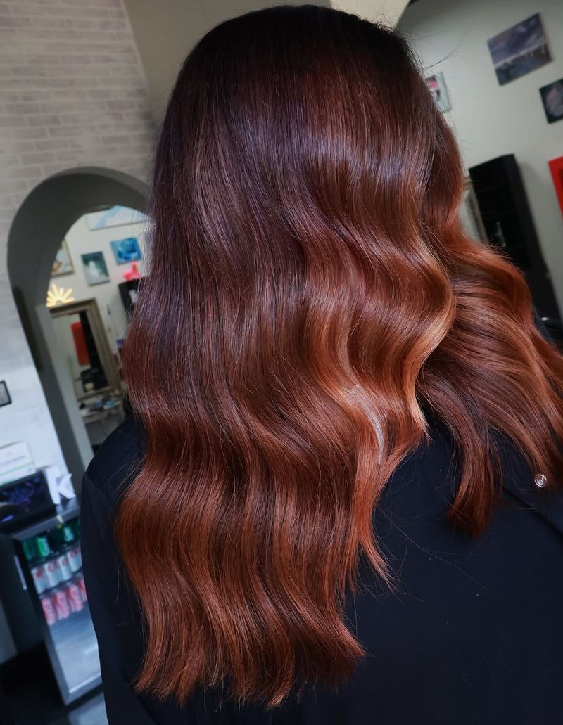 41. Deep Auburn and Bright Copper Melt
