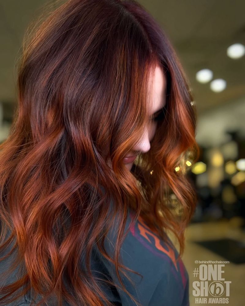 4. Deep Auburn and Bright Penny Melt