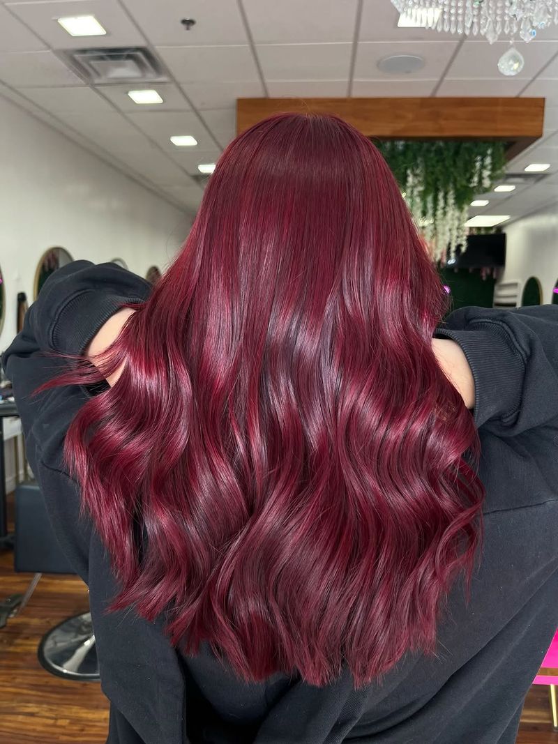 32. Deep Cherry Waves