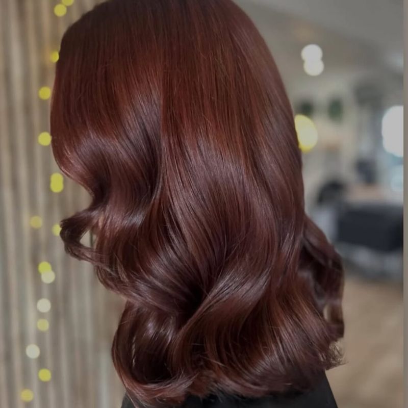 23. Deep Cherry Waves