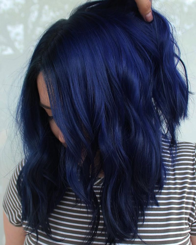 28. Deep Cobalt Waves