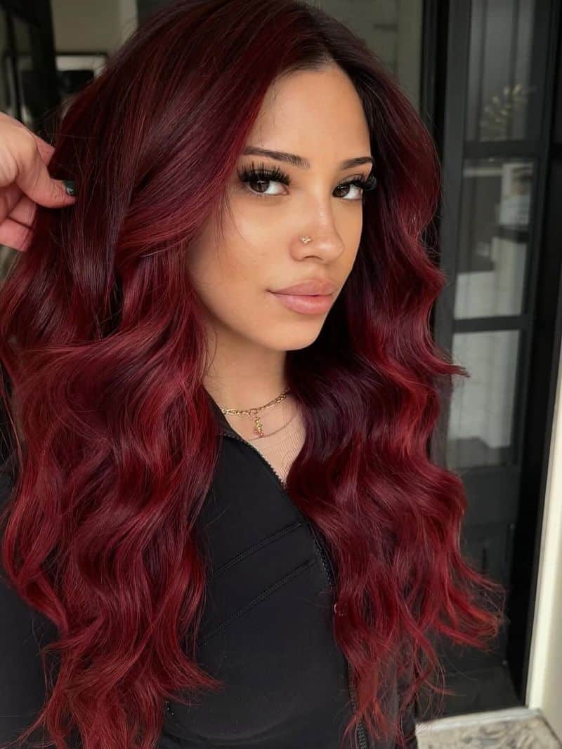 22 Ruby Red Hair Color Ideas To Brighten Your Look
