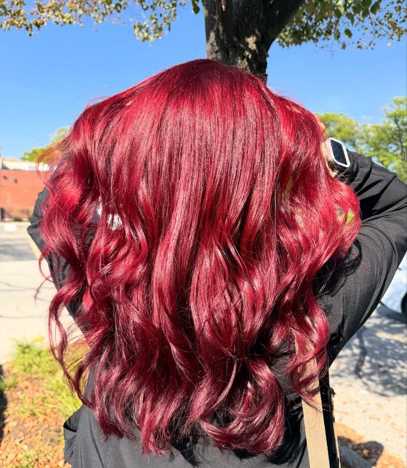 15. Deep Crimson Waves