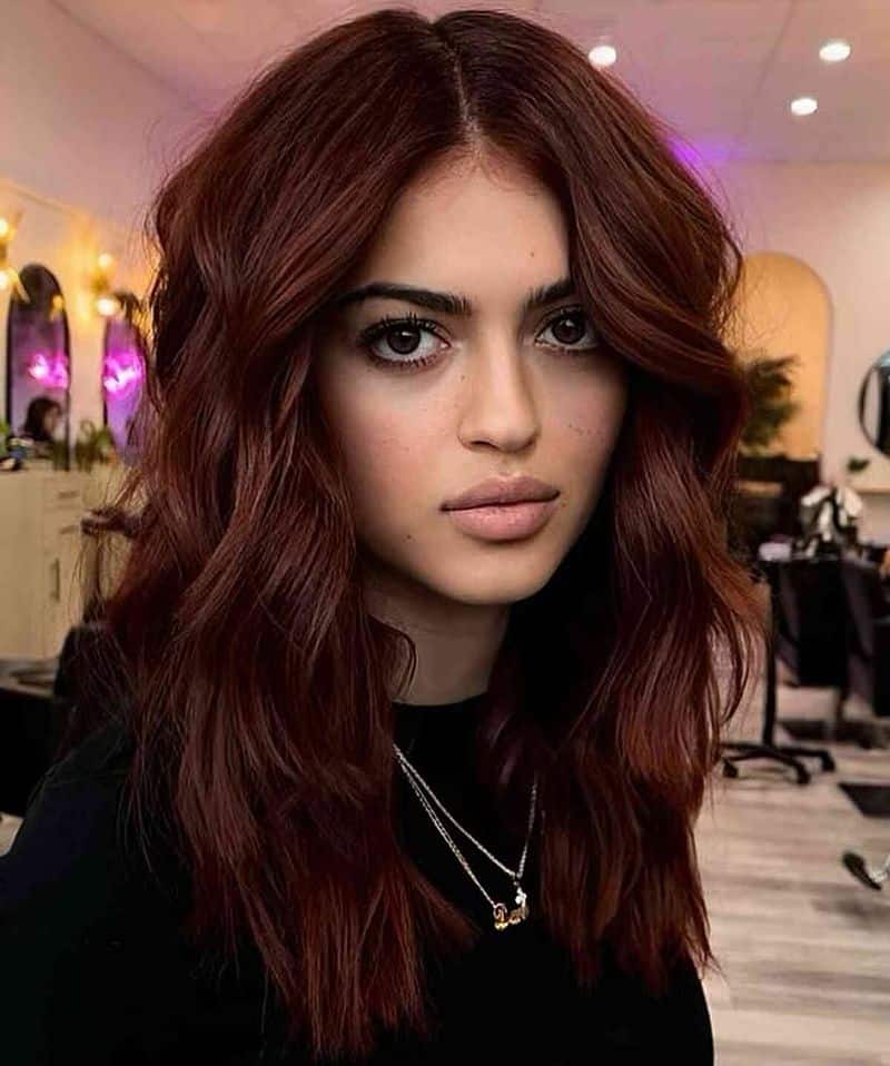 31. Deep Mahogany Waves