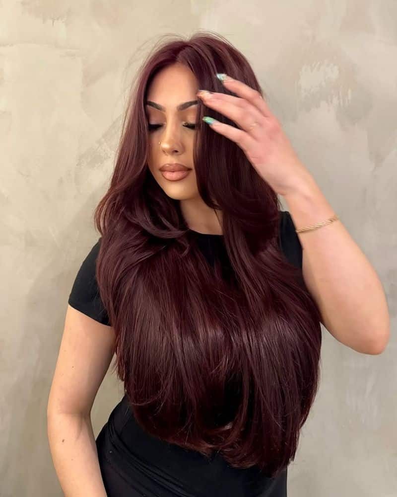 47 Cherry Cola Hair Ideas To Sweeten Your Look Instantly