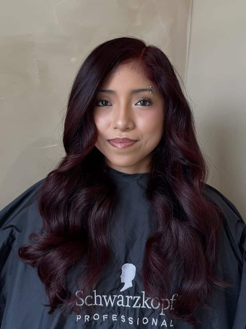 21. Deep Merlot Waves