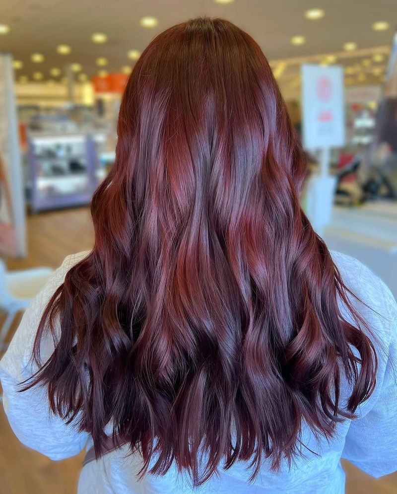 53. Deep Merlot Waves