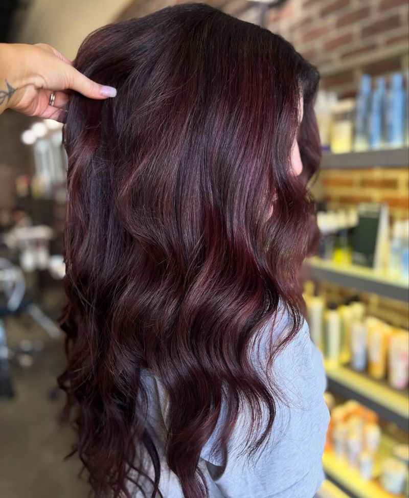 2. Deep Merlot Waves