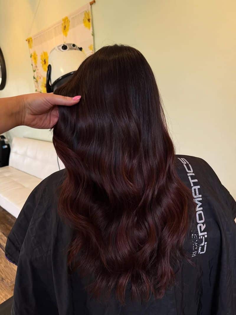 21. Deep Merlot Waves