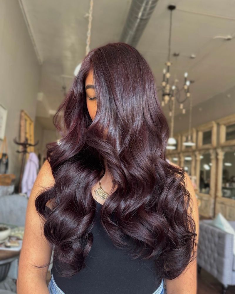 15. Deep Merlot Waves
