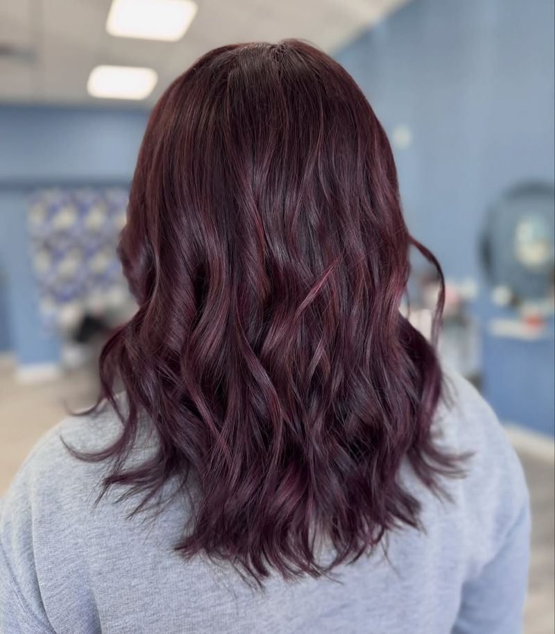27. Deep Plum Lob