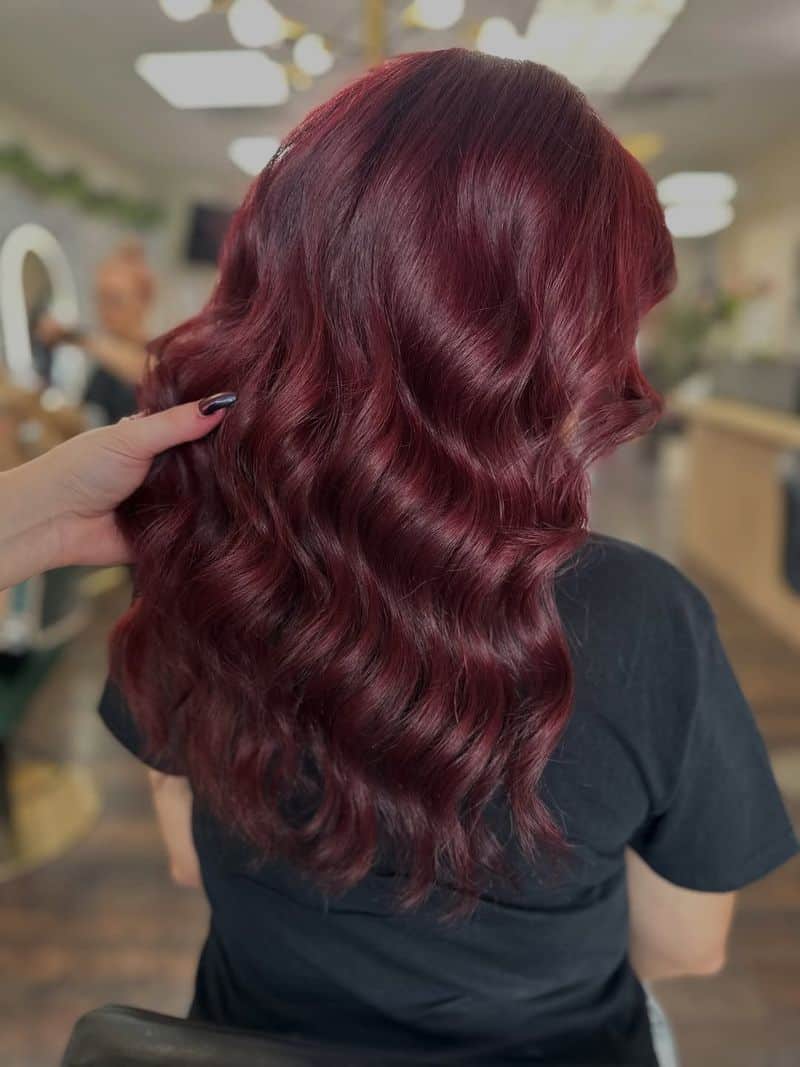 40. Deep Wine Waves