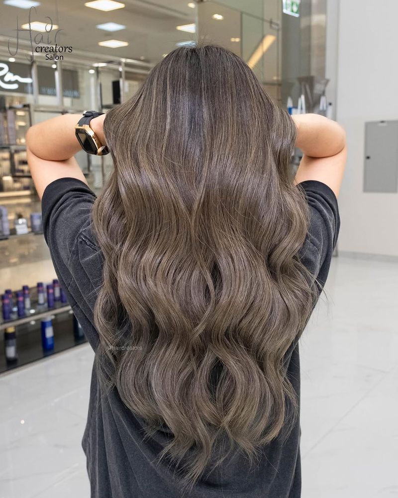 47. Dimensional Mushroom Ash Brown Waves