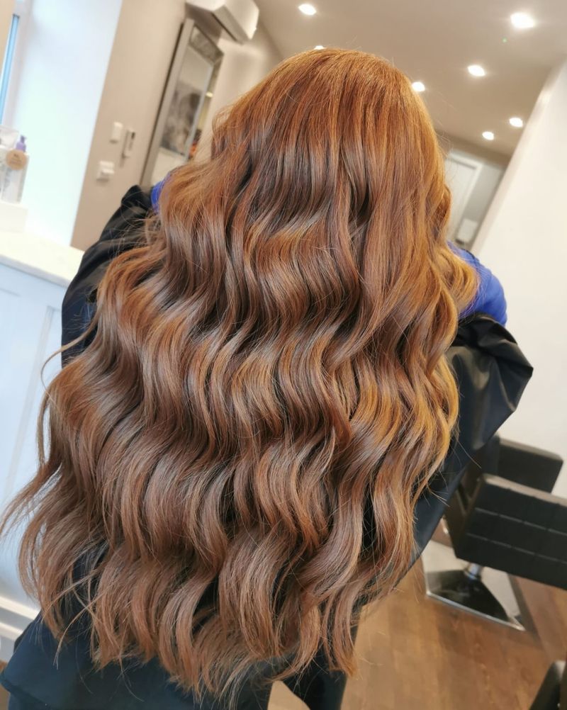 27. Dimensional Toasted Caramel Waves